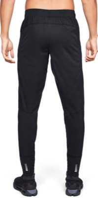 New Under Armour UA Men's ColdGear Reactor Fleece Tapered Trousers Grey L 